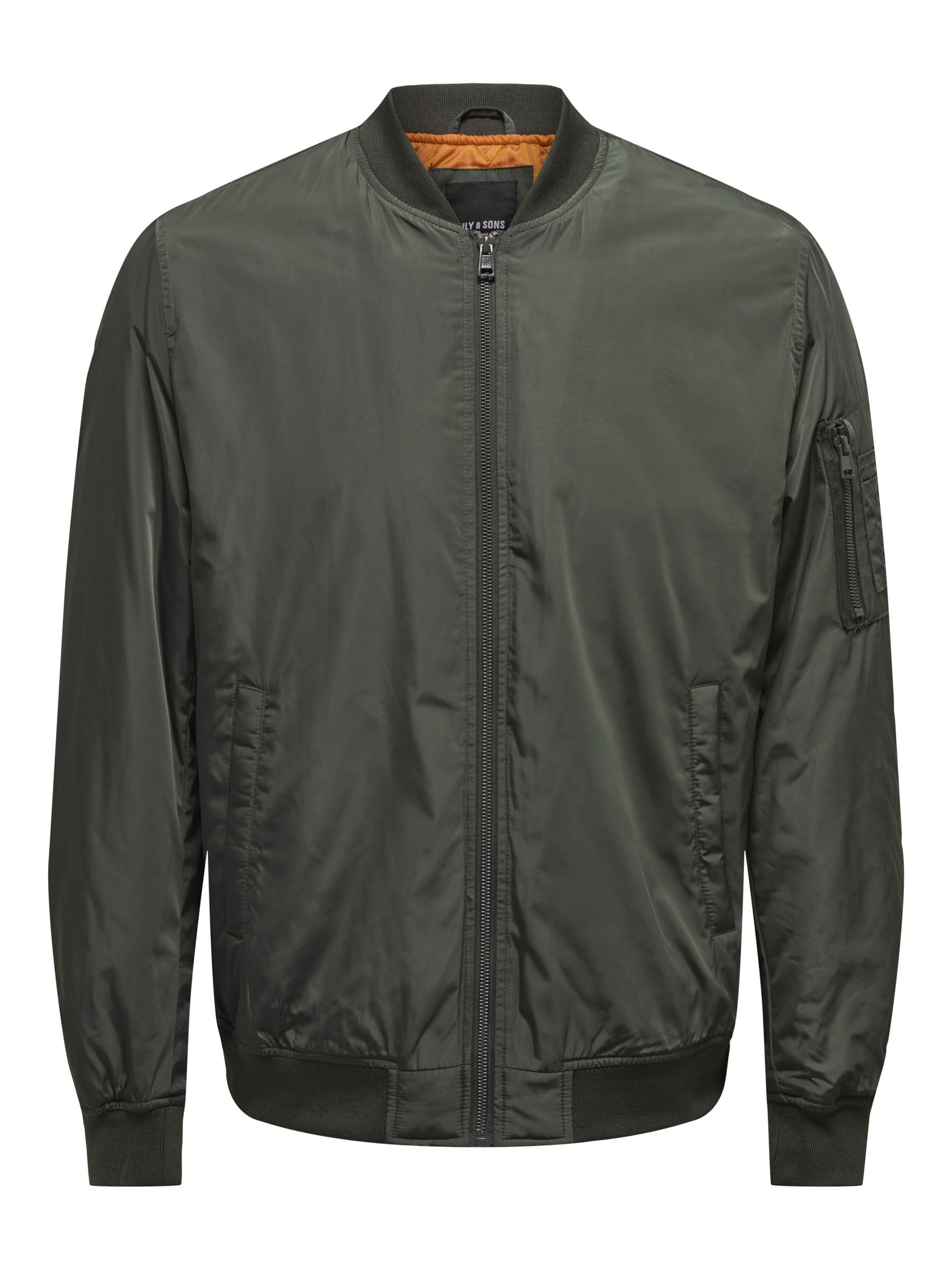 ONLY & SONS Joshua Bomber Uomo Nero Taglia S