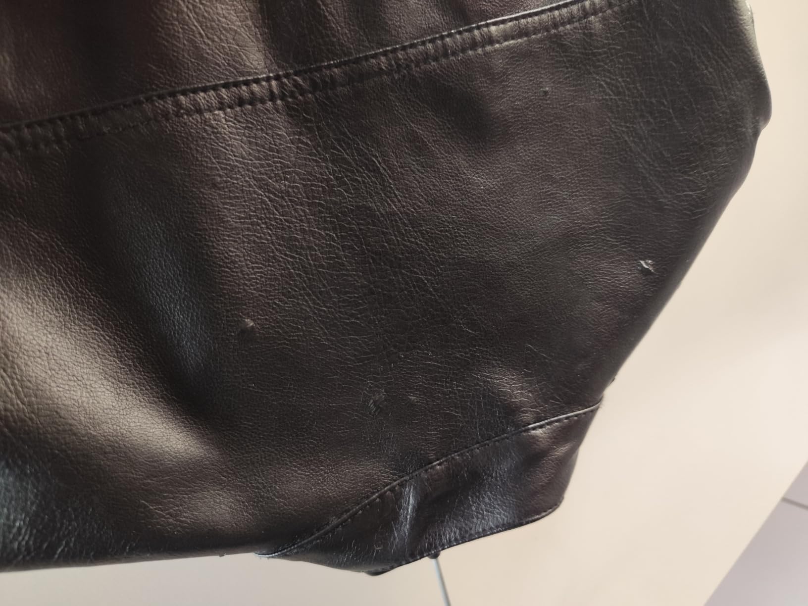 ONLY & SONS Onsal Pu Giacca Ecopelle Nero Trapuntata