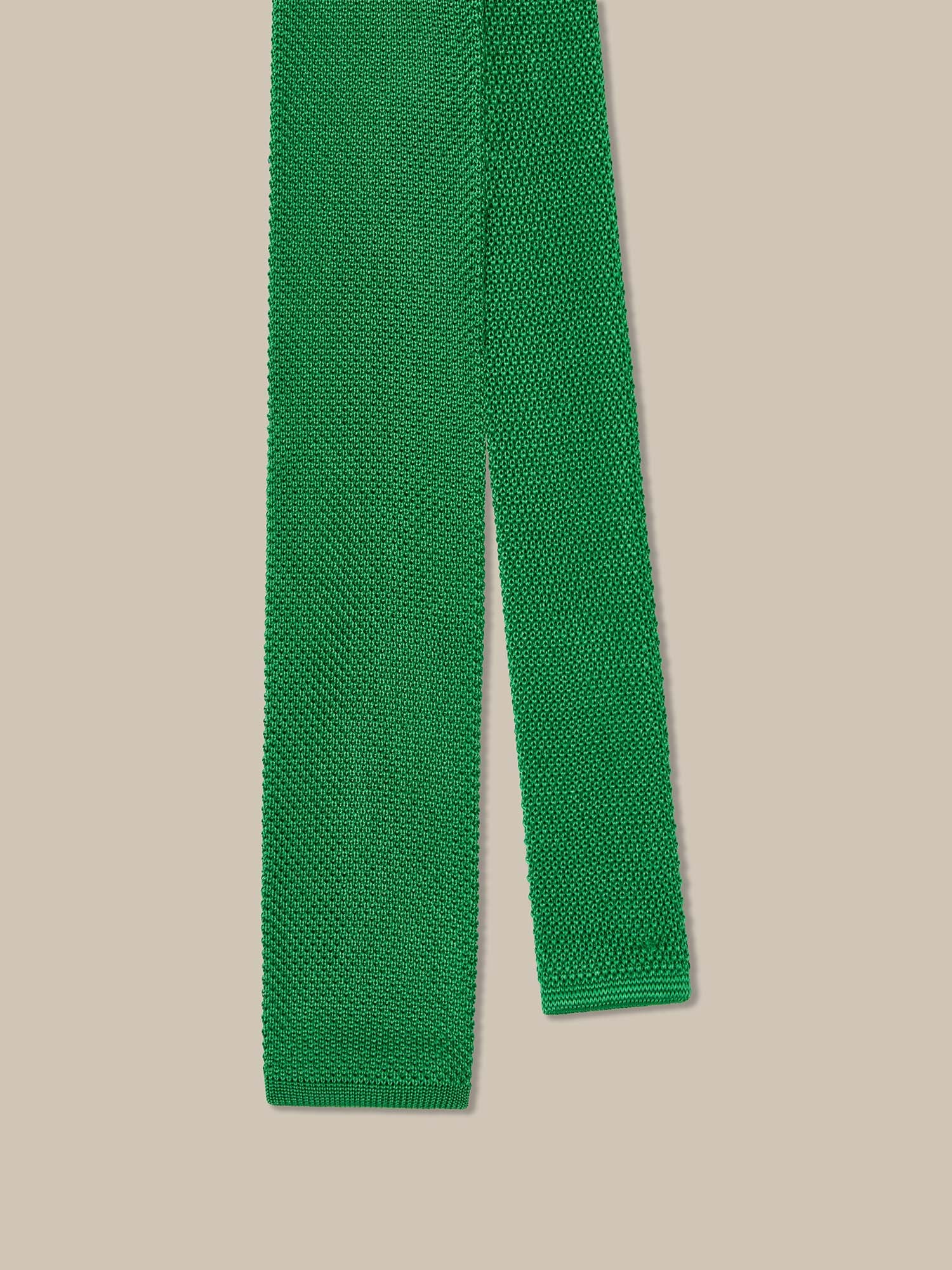 Robert Talbott Redford cravatta seta verde REG