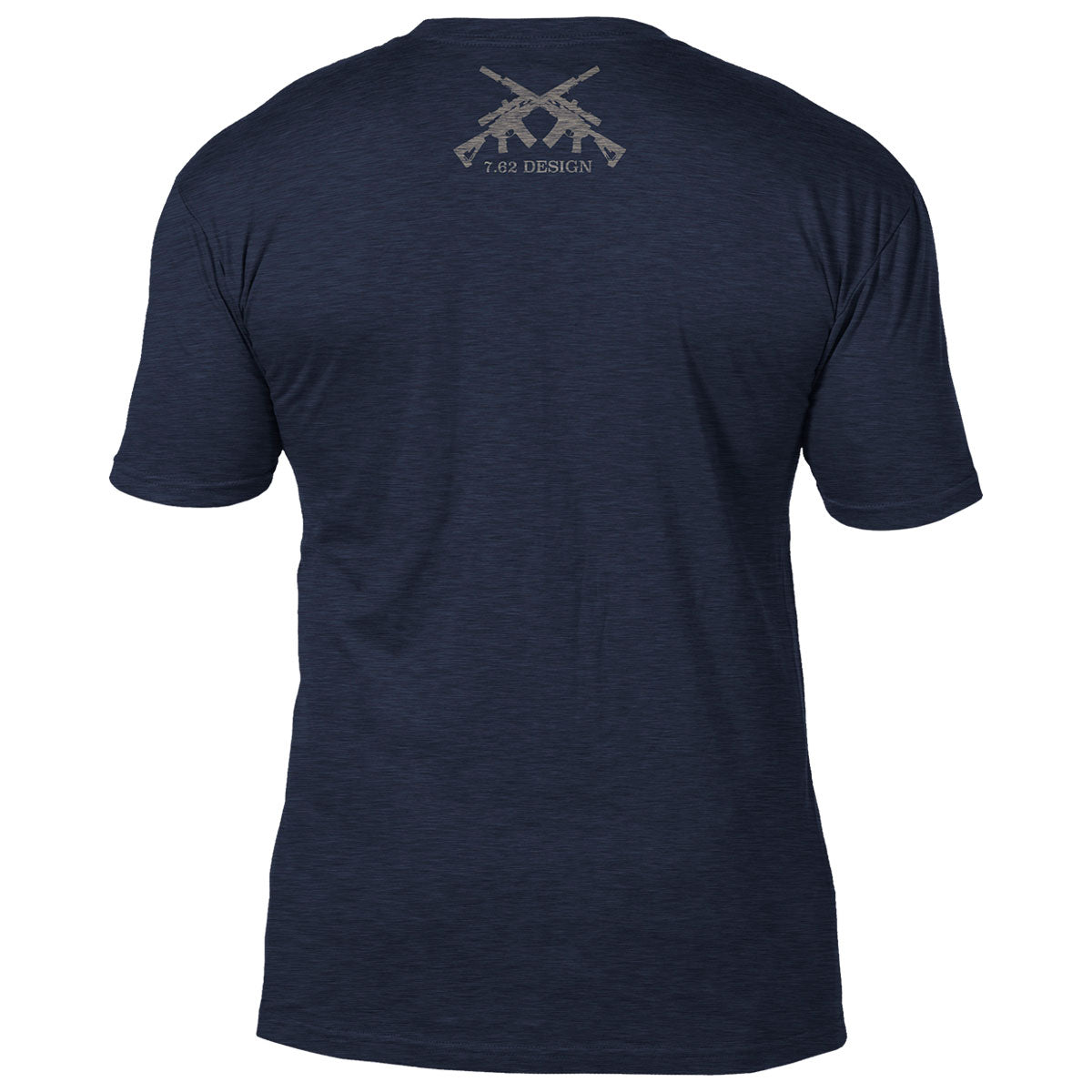 7.62 Design Come & Take It maglietta uomo cotone blu navy Heather Navy