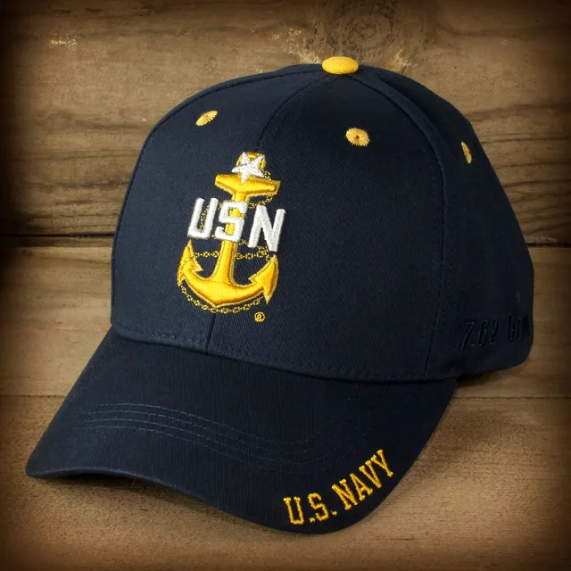 7.62 Design US Navy Senior Chief Cappello Twill Blu