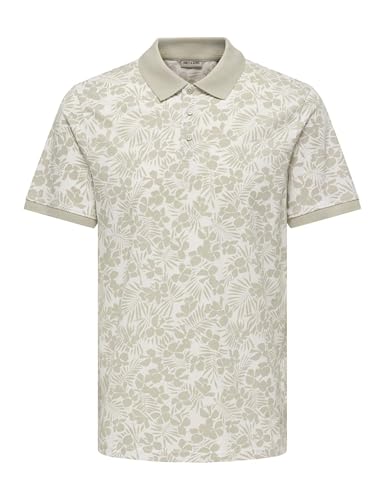 Only & Sons Onsjason Polo L Blu Notte Fantasia