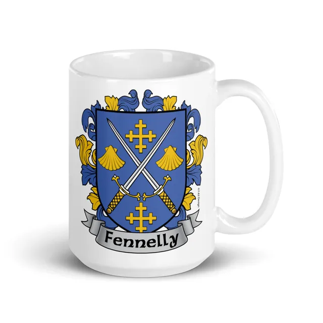7.62 Design Fennelly Coat of Arms tazza 15oz ceramica