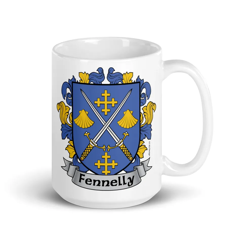 7.62 Design Fennelly Coat of Arms tazza 15oz ceramica