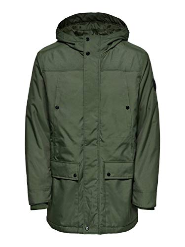 Only & Sons Onspeter Parka Giacca Uomo Tecnica Cappuccio
