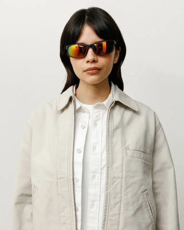 Stussy Julian Sunglasses occhiali Frost Black specchiati
