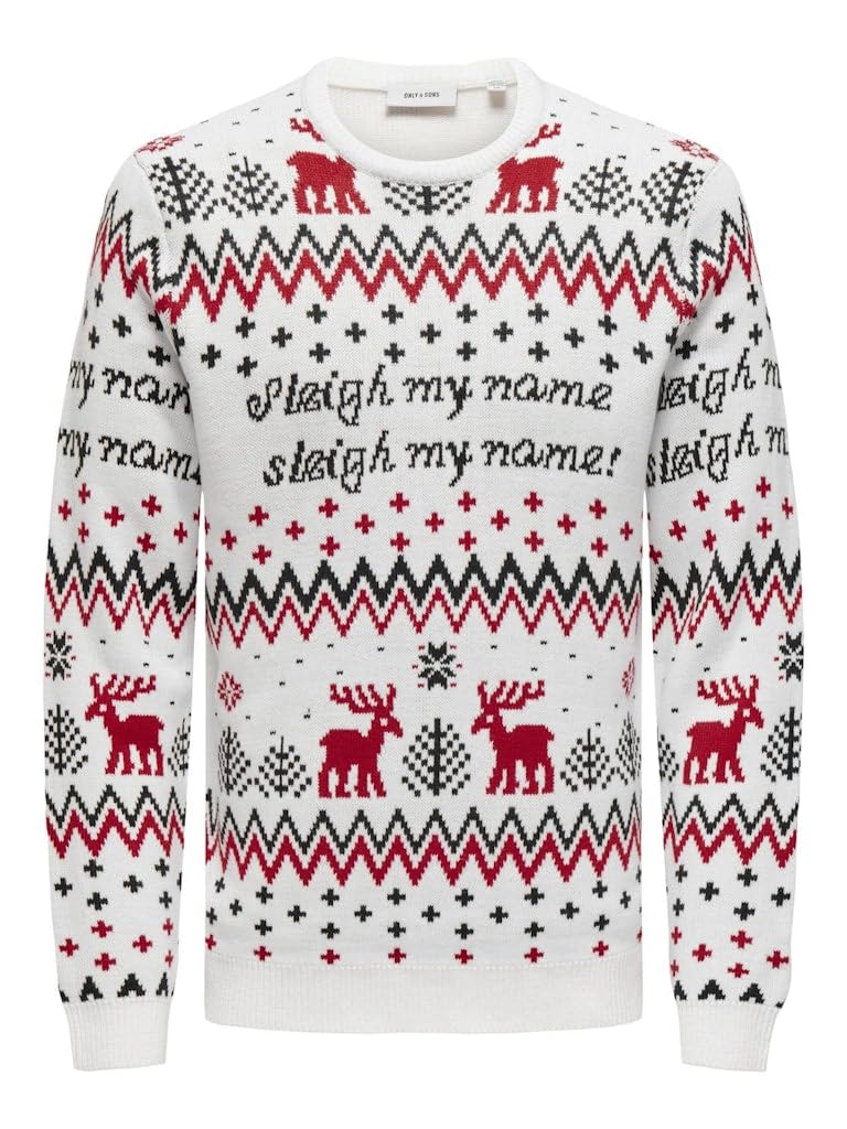 Only & Sons Onsxmas pullover maglione uomo L