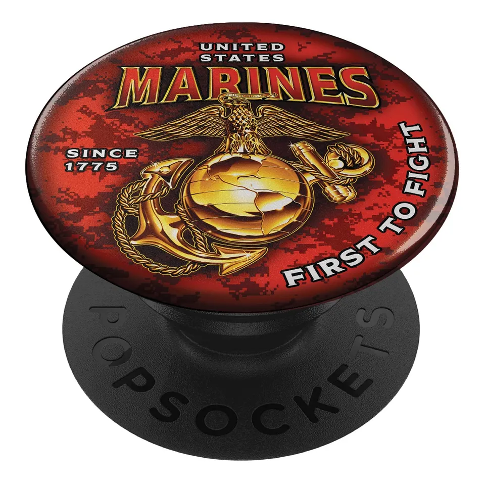 7.62 Design First To Fight PopSocket grip telefono USMC