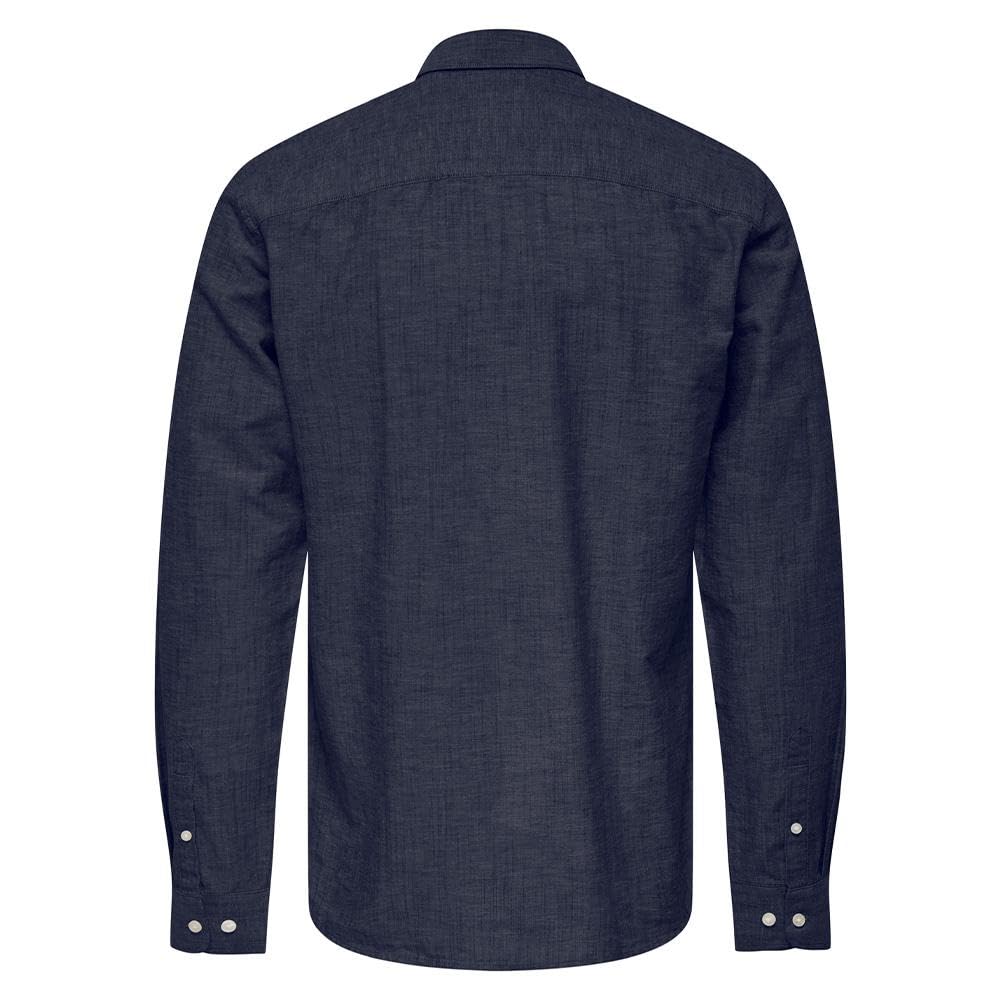 Only & Sons Cantley Camicia Uomo Blu Marina Manica Lunga