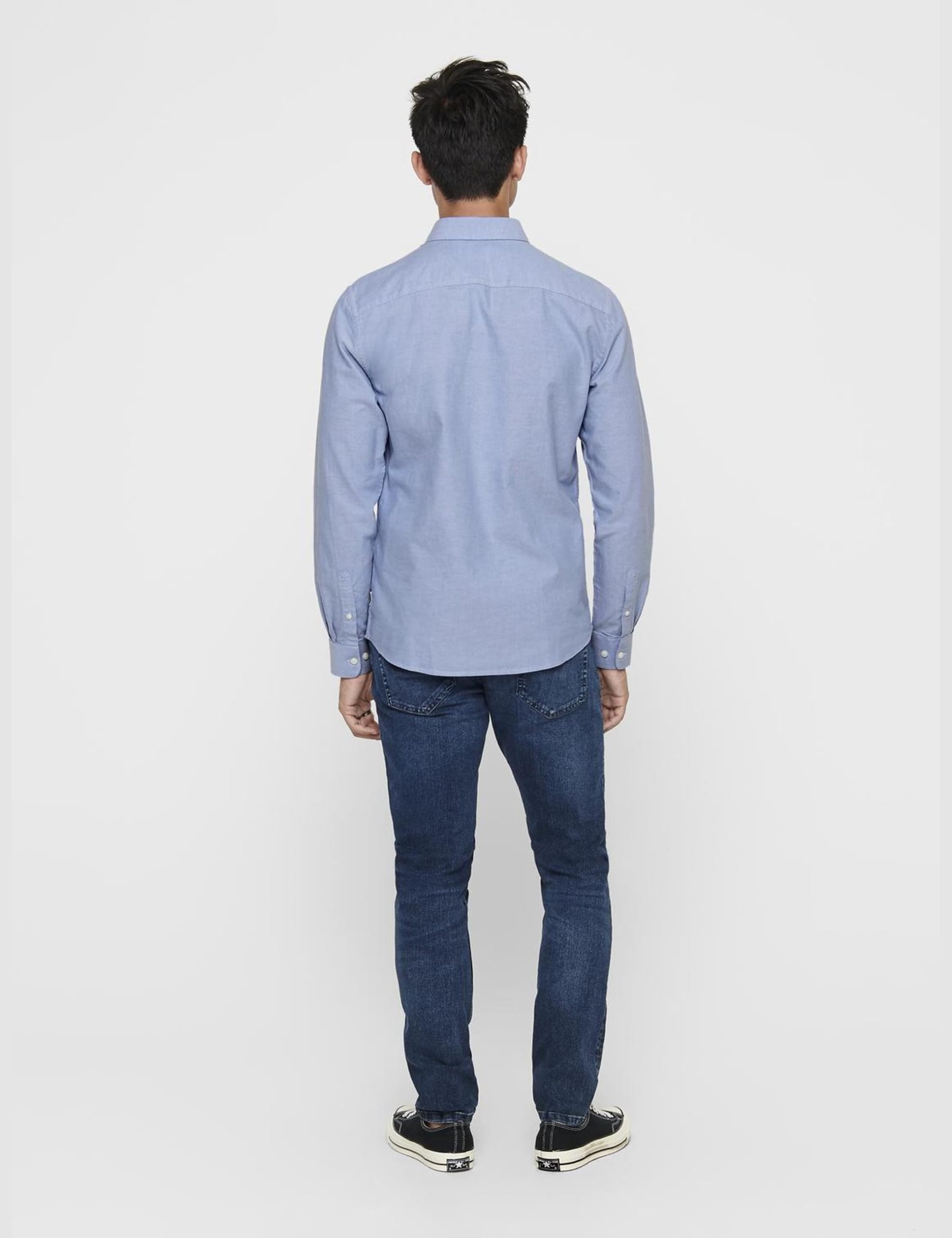 ONLY & SONS Onsalvaro Camicia Oxford Uomo Manica Lunga