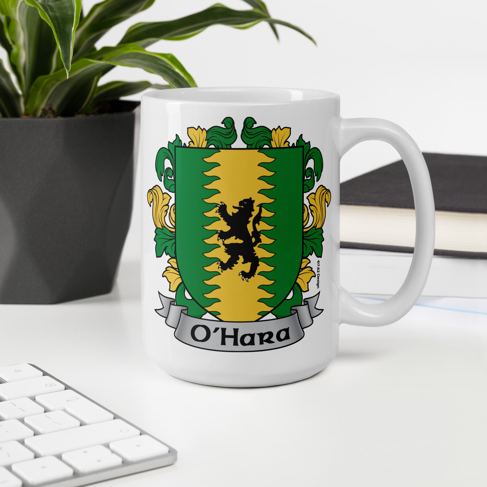 7.62 Design O'Hara Irish Crest tazza ceramica 440ml