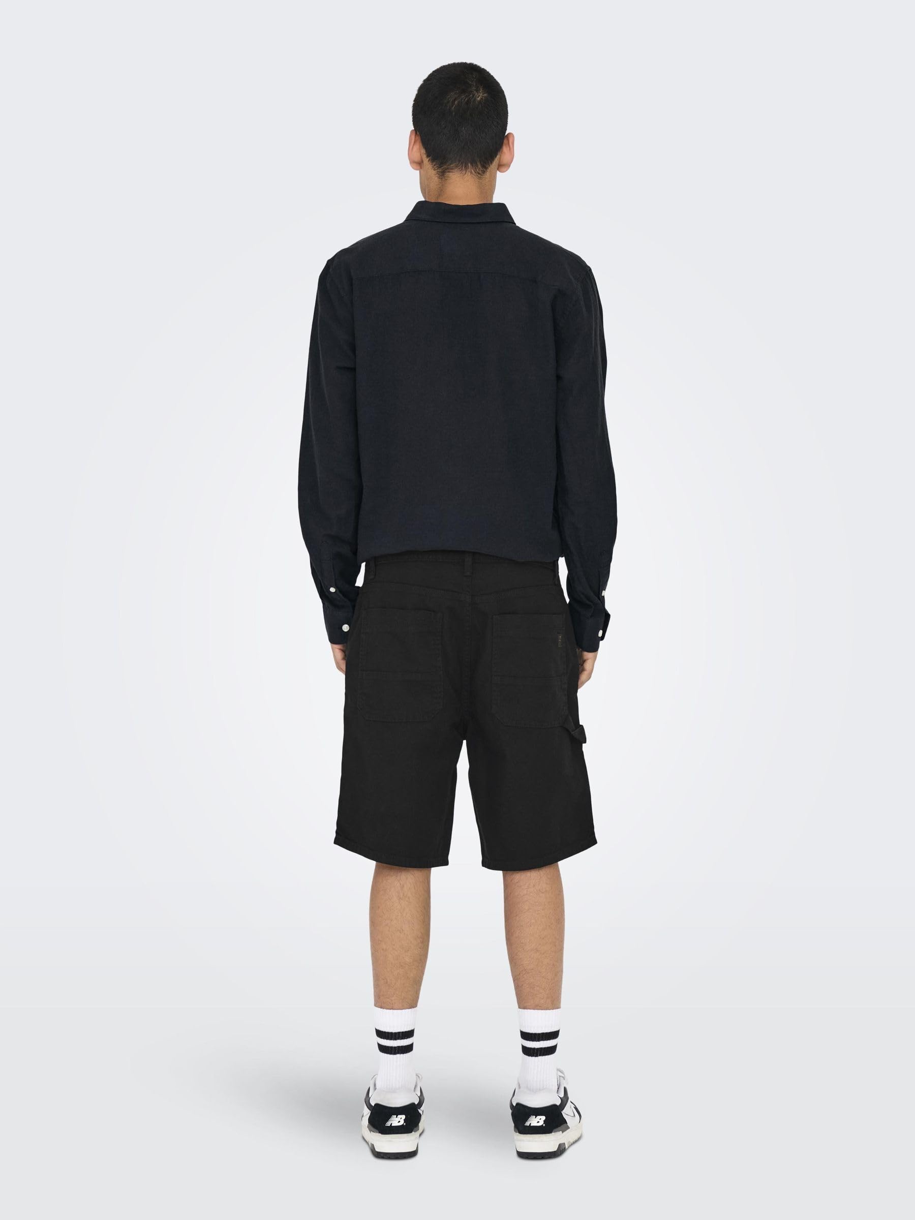 Only & Sons Onsedge Loose shorts uomo vita alta