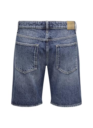 ONLY & SONS Pantaloncini Uomo Denim Blu Taglia M