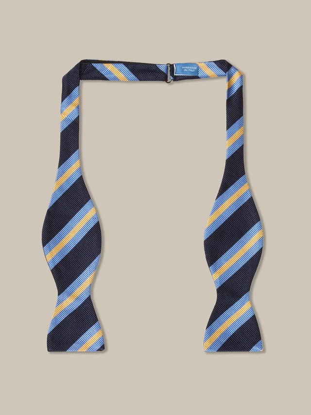 Robert Talbott Bond Papillon Blu Multi Seta