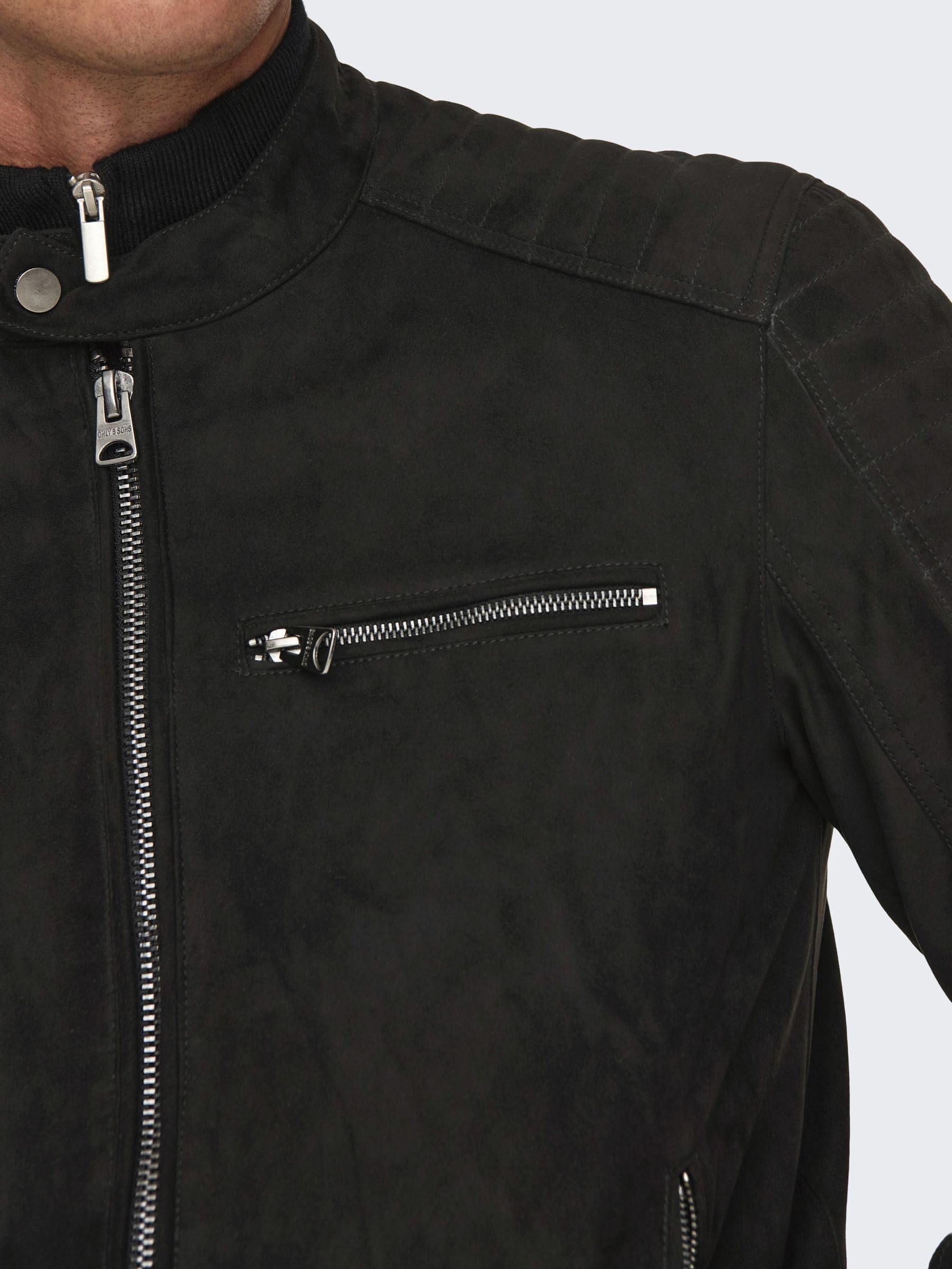 ONLY & SONS Giacche Gus Jacket Uomo L nero biker