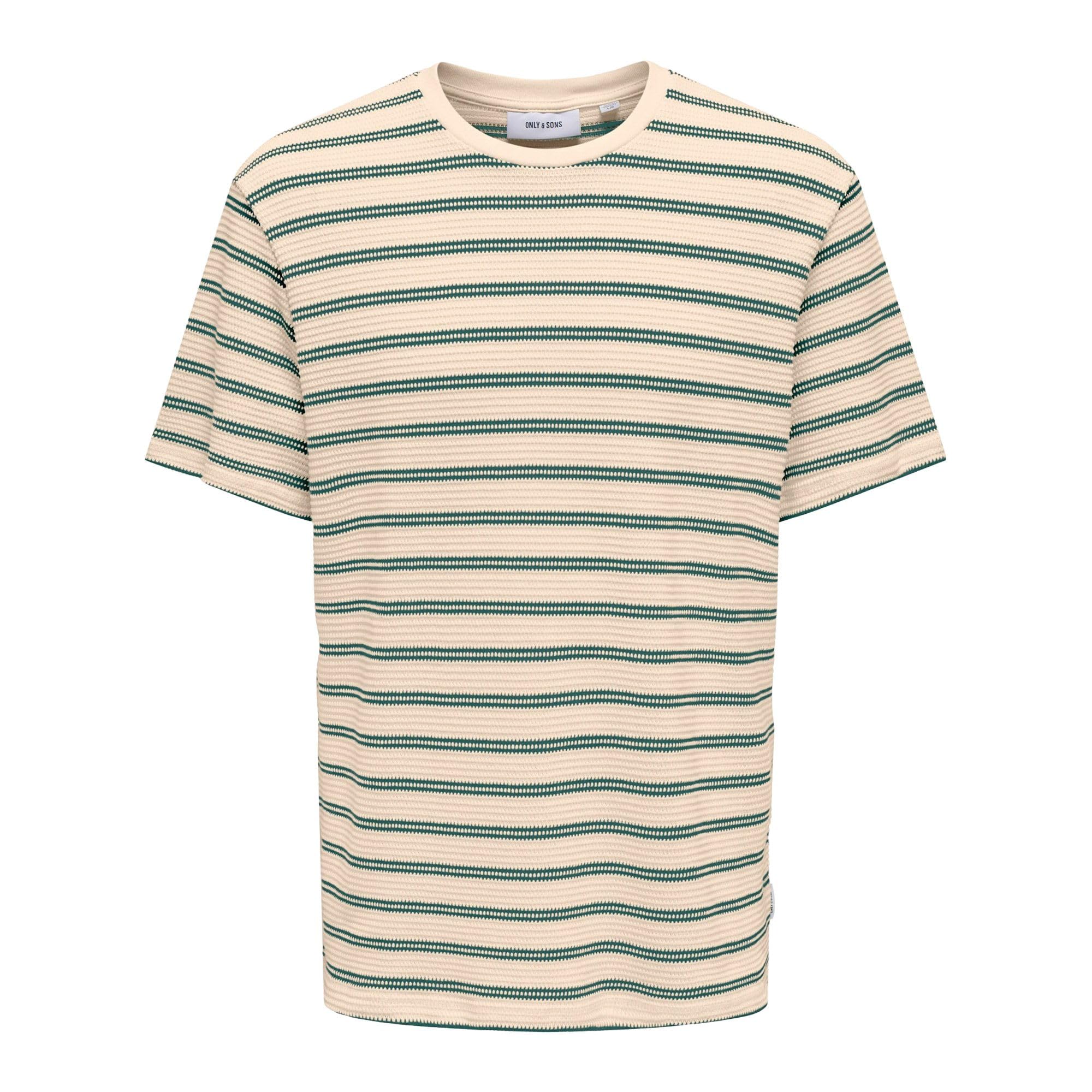 Only & Sons Sian Regular Striped Camicia Uomo Cotone Righe