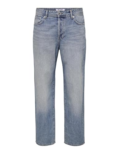 ONLY & SONS Jeans Onsfade Loose Uomo 32W/32L blu denim