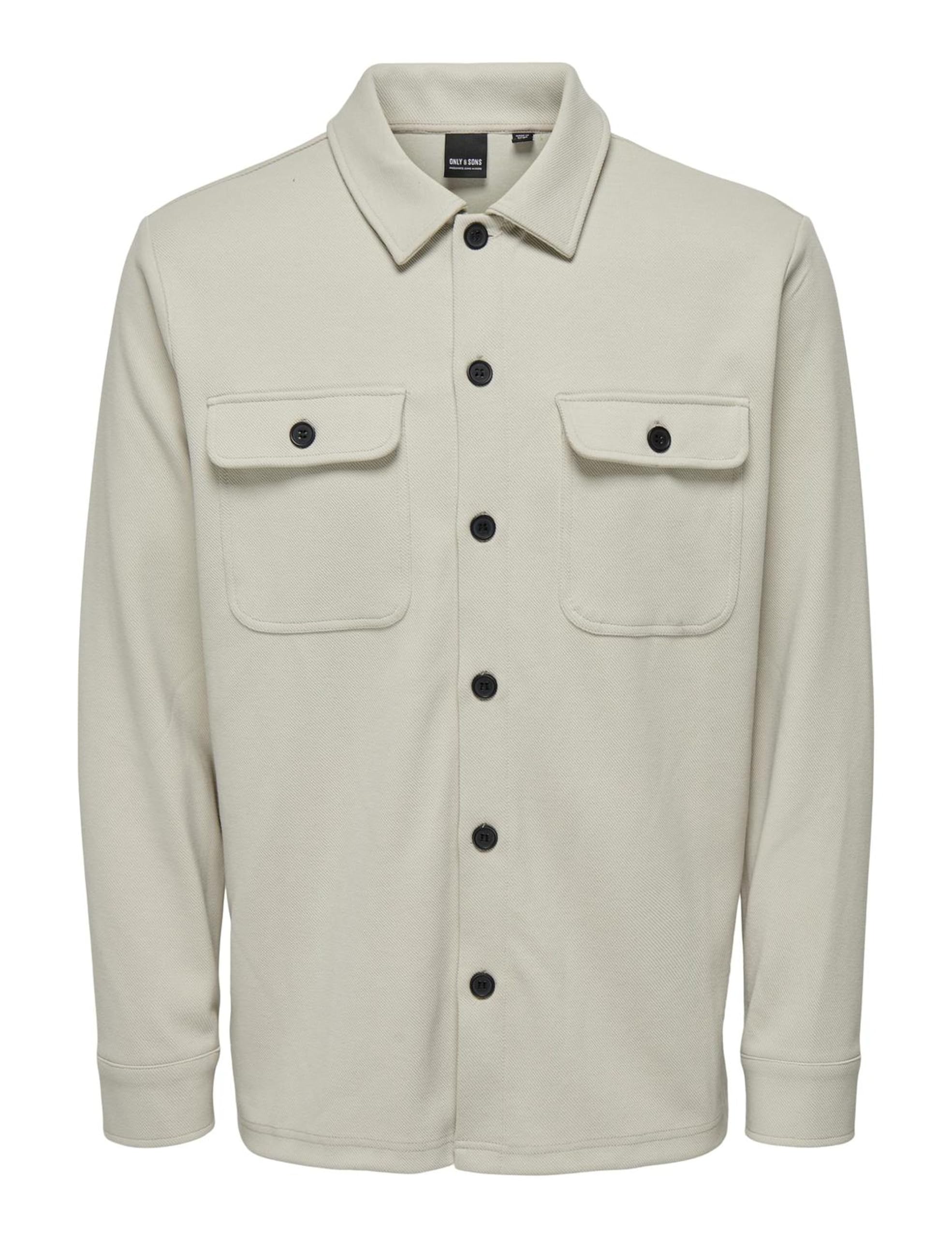 ONLY & SONS Newkodyl Camicia Uomo Melange Nero