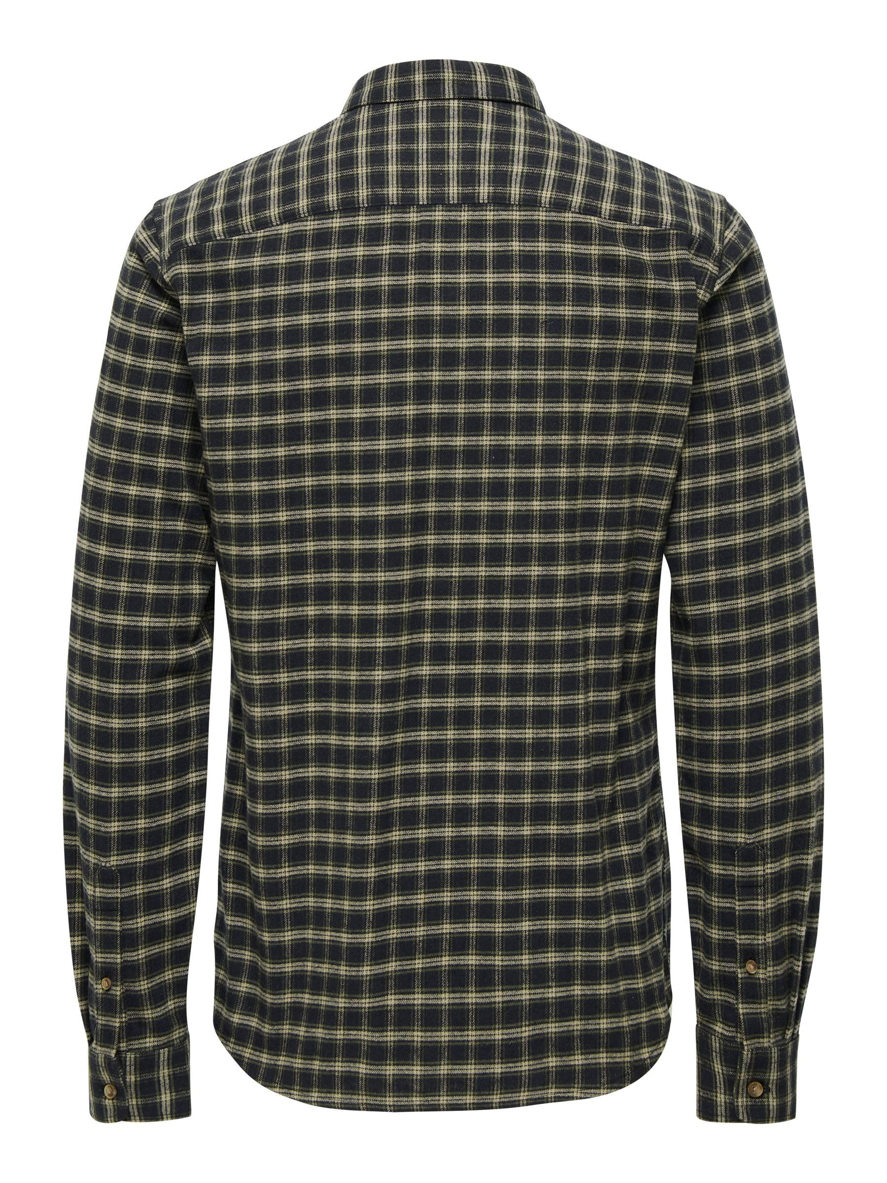 Only & Sons Onsgudmund Camicia Uomo S Slim Nera