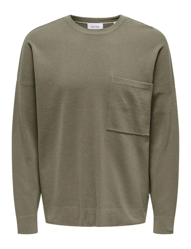 Only & Sons Onslamai Ovz 12 Maglia uomo Magnet XL