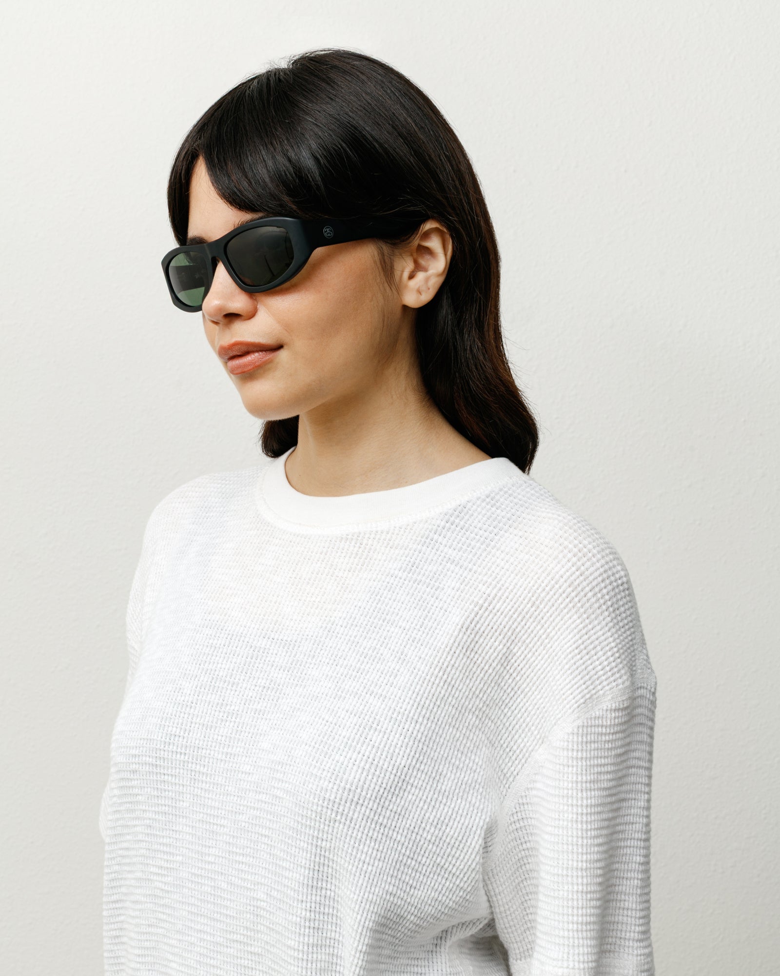 Stussy Landon Sunglasses occhiali nero verde taglia unica