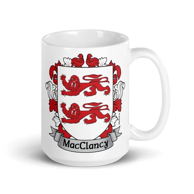 7.62 Design MacClancy tazza ceramica 15oz stemma irlandese