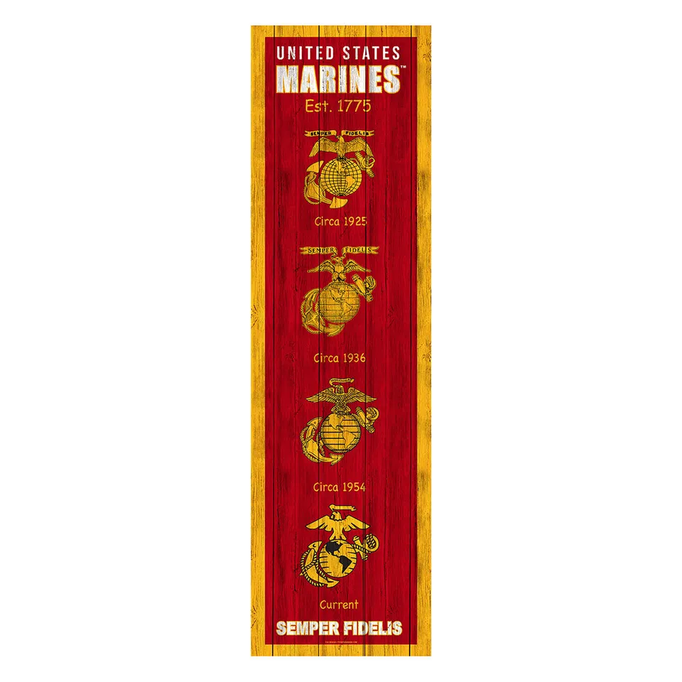 7.62 Design USMC Heritage Insegna 25x89 cm PVC esterno