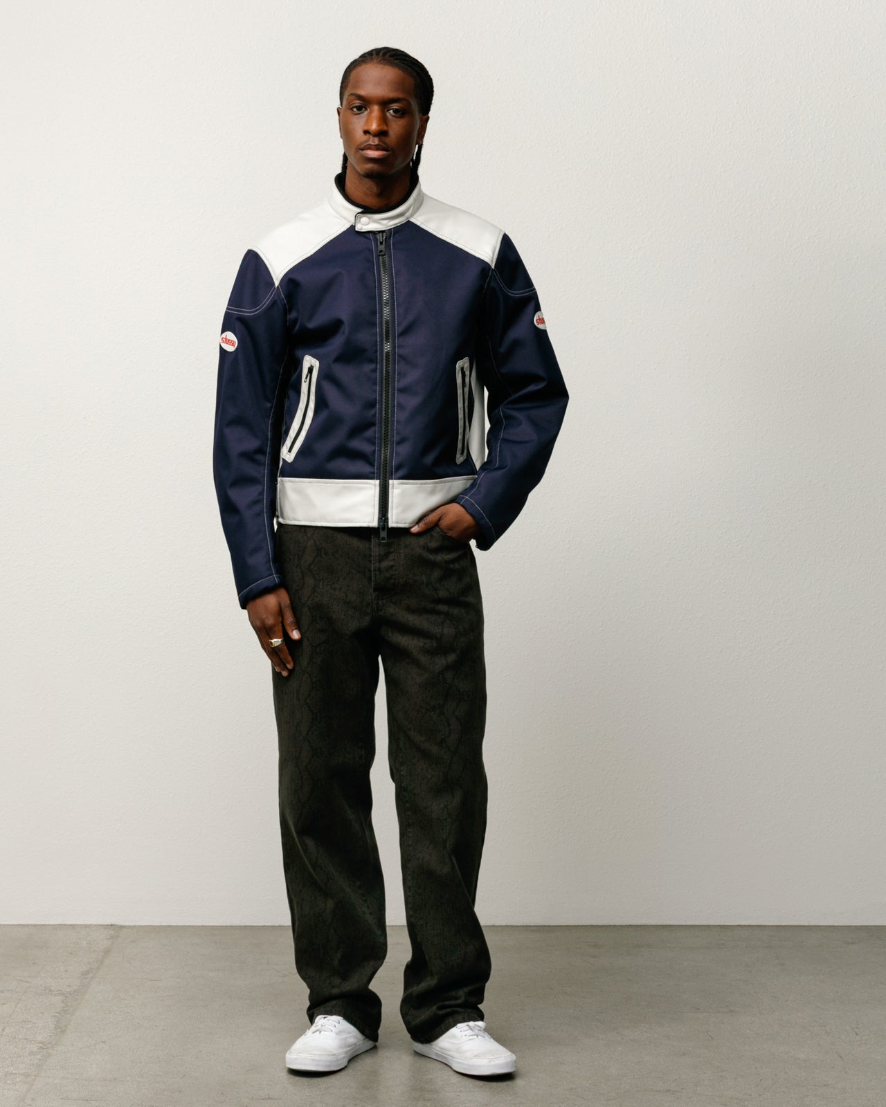 Stussy New Classic Jean Denim jeans Python cotone