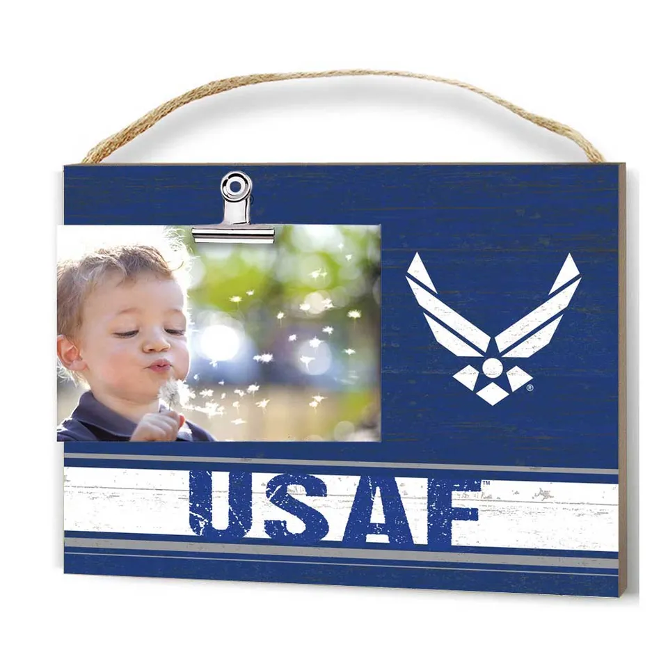 7.62 Design US Air Force Cornice Legno 9x10 Foto 4x6 Clip