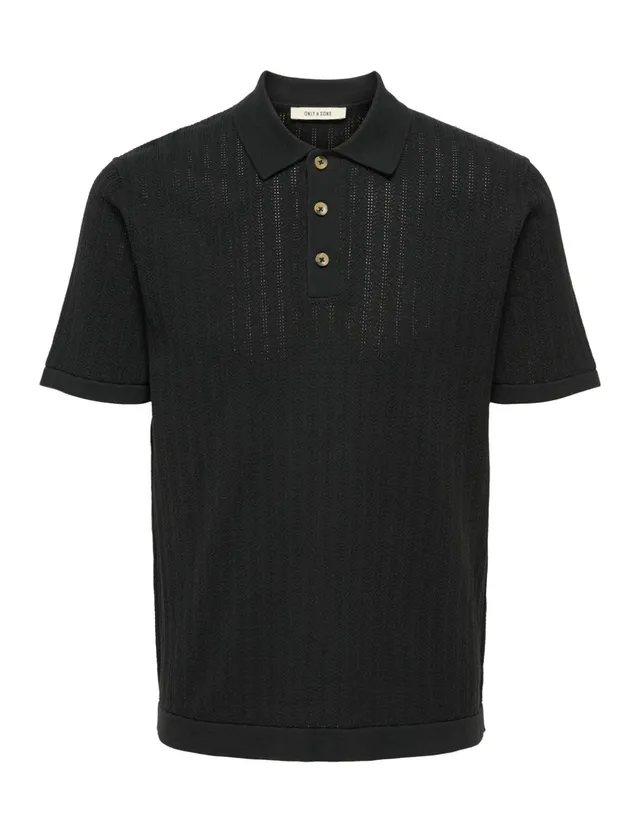 Only & Sons Onsmoon Polo Maglia Uomo Blu Manica Corta