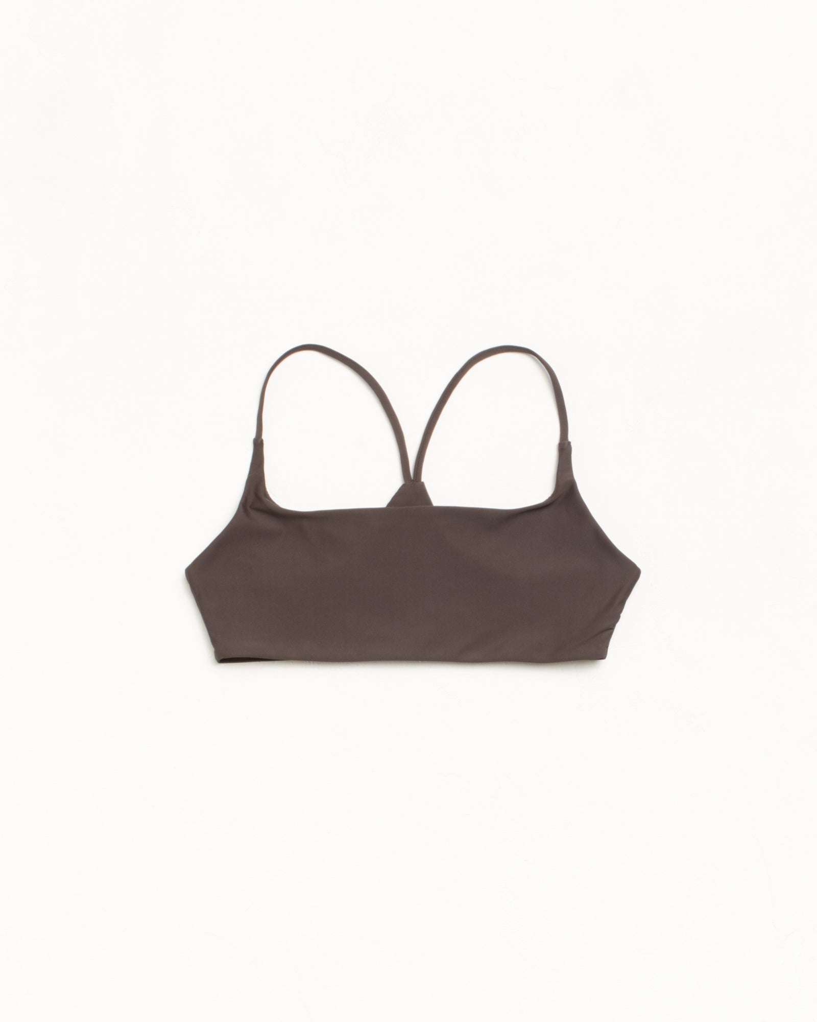 Stussy Halter Bikini Top top bikini marrone elasticizzato