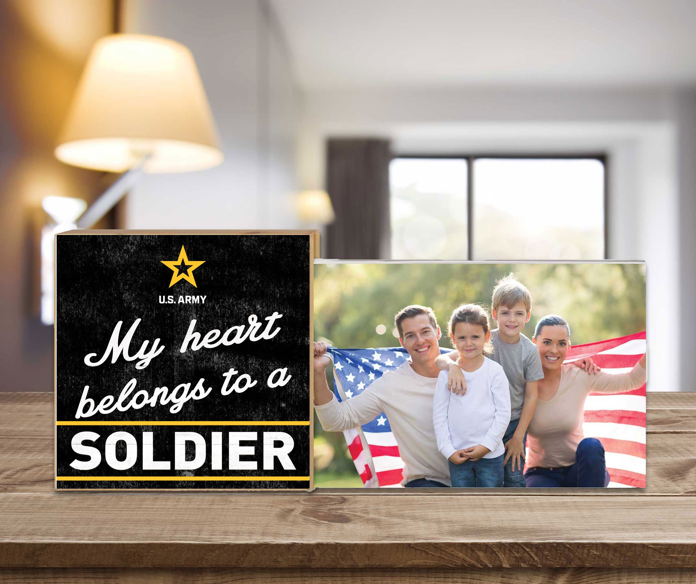 7.62 Design Army Cornice Foto 4x6 My Heart Belongs