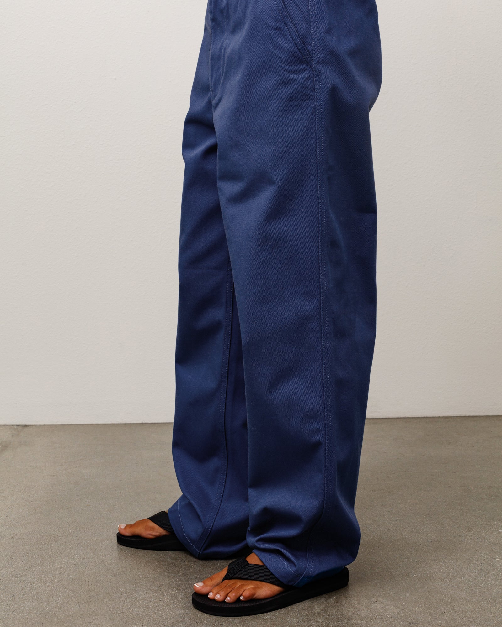 Stussy Pants pantalone uniforme pantalone cotone blu 32