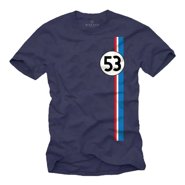 Makaya Herbie 53 T-Shirt Uomo cotone blu taglia S