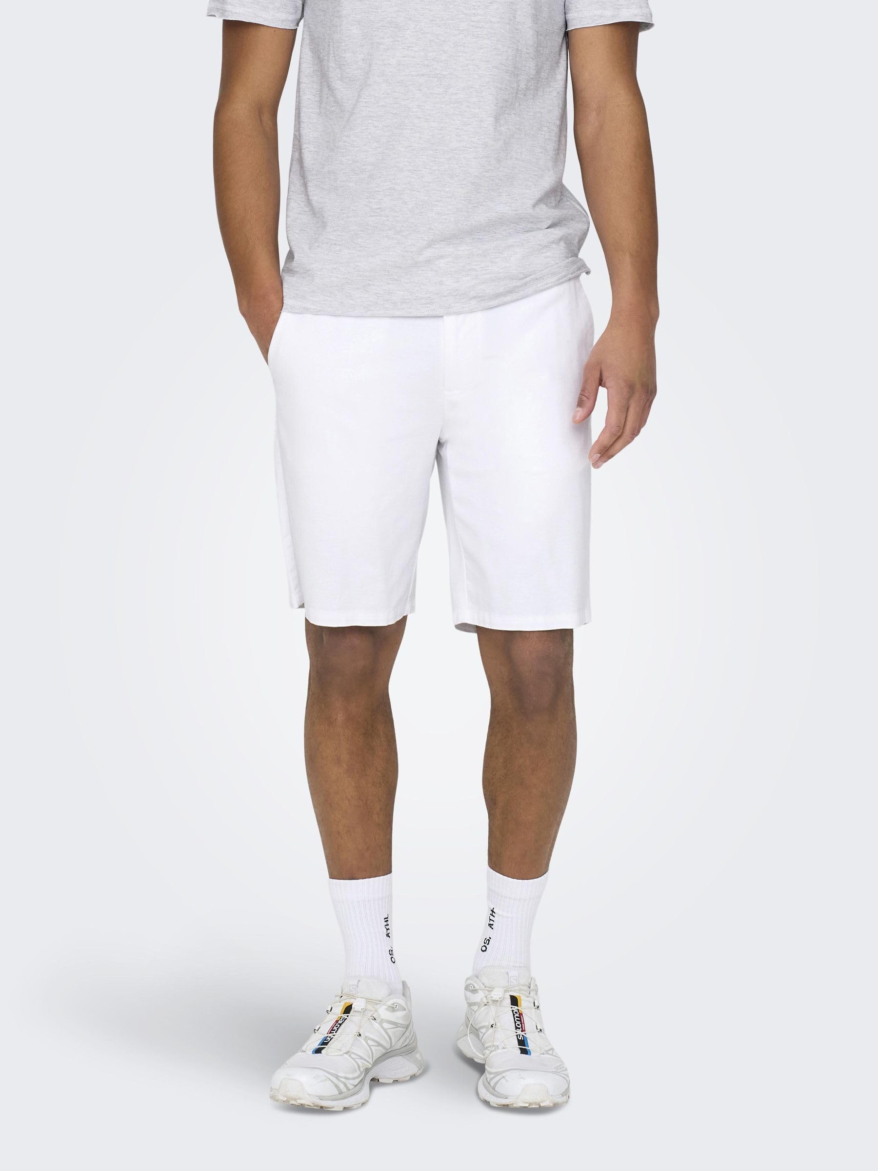 Only & Sons Onsmark Pantaloncini Chino Regular Cotone