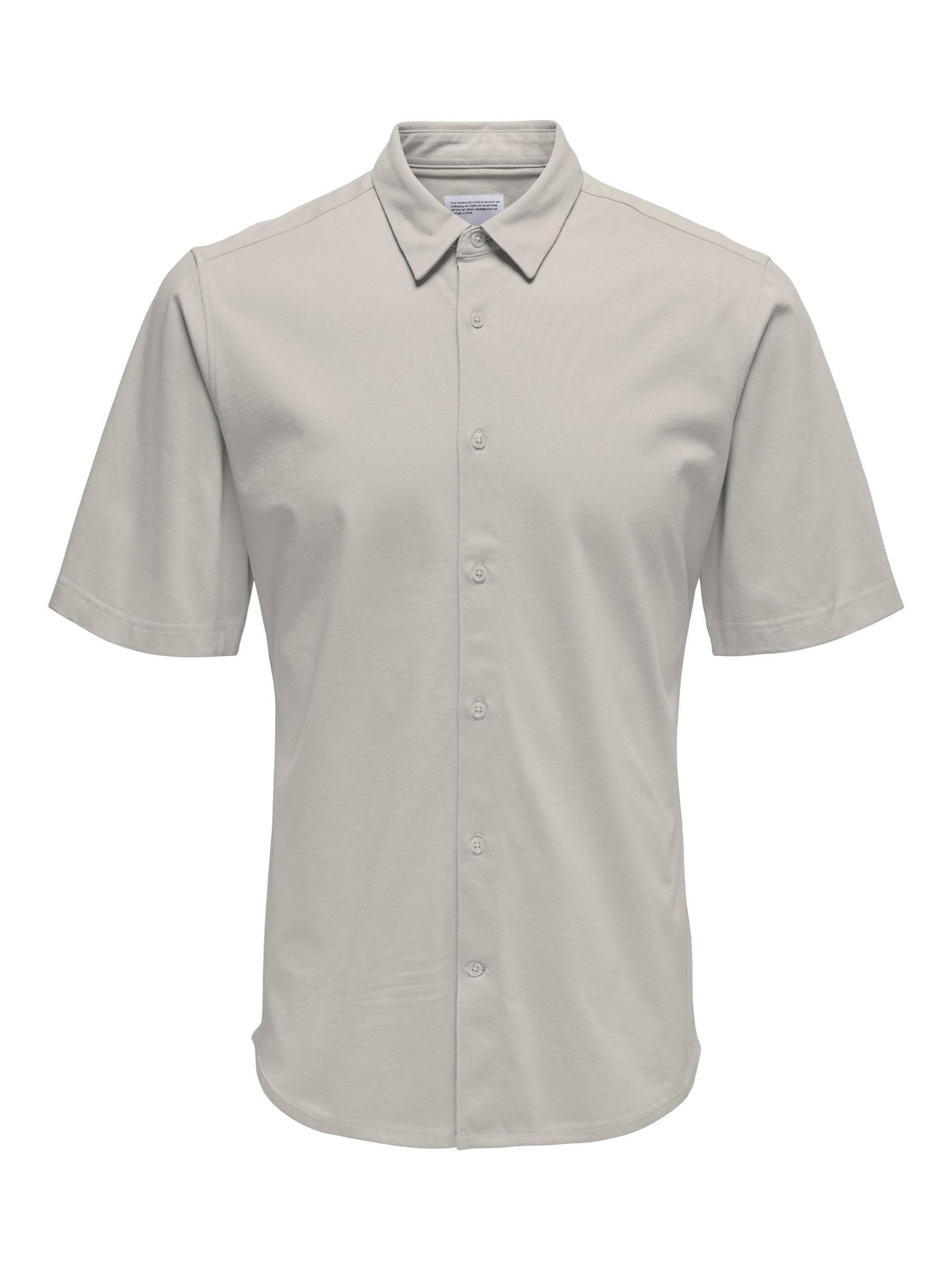 Only & Sons Onsrobin S camicia maniche corte bianca