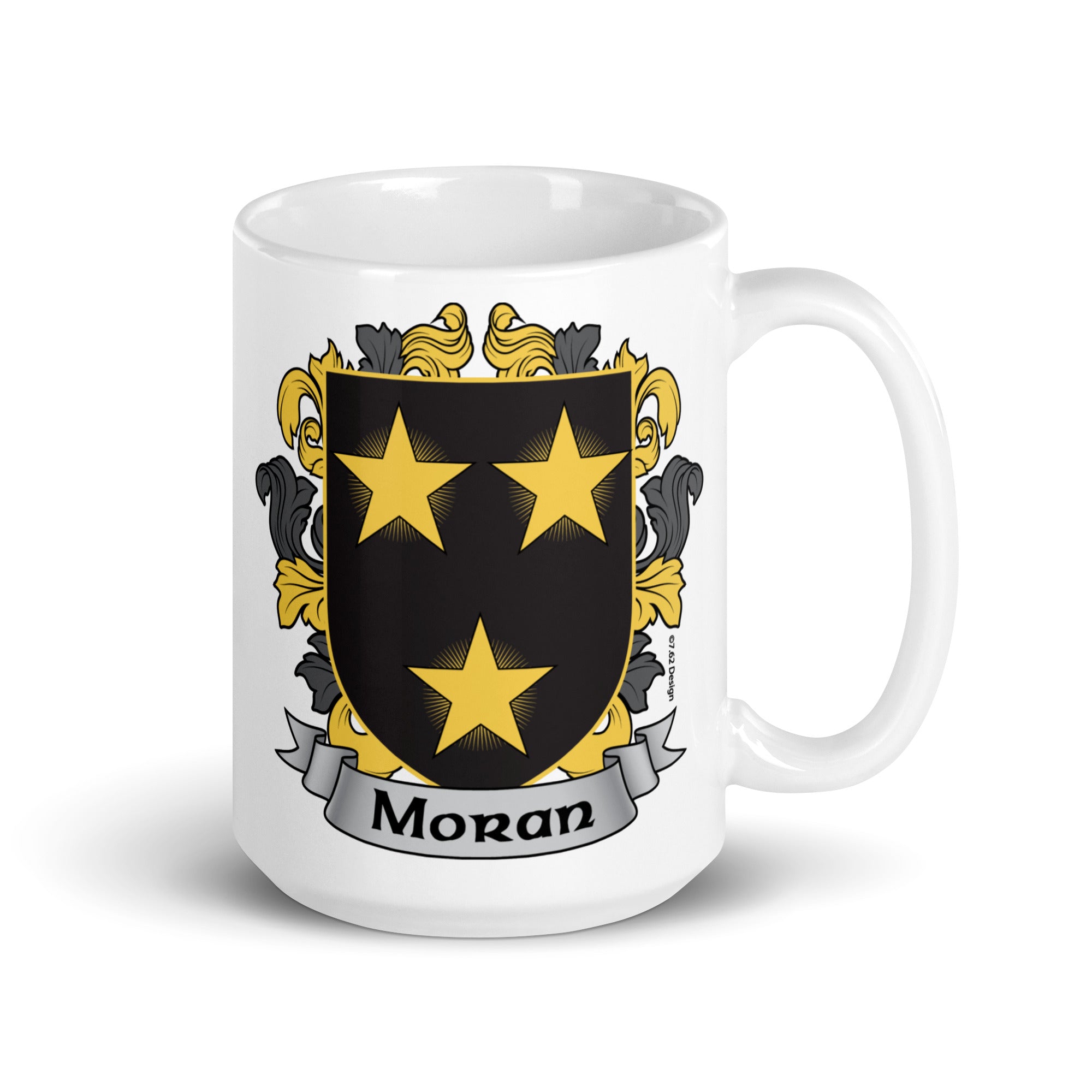 7.62 Design Moran tazza ceramica 15oz stemma irlandese