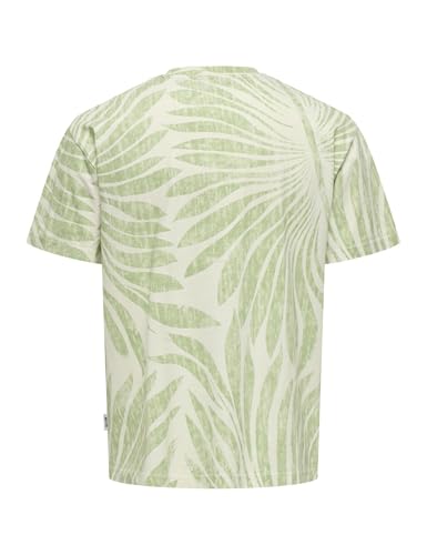 ONLY & SONS Onszeke Washed AOP T-shirt Uomo L Stampata