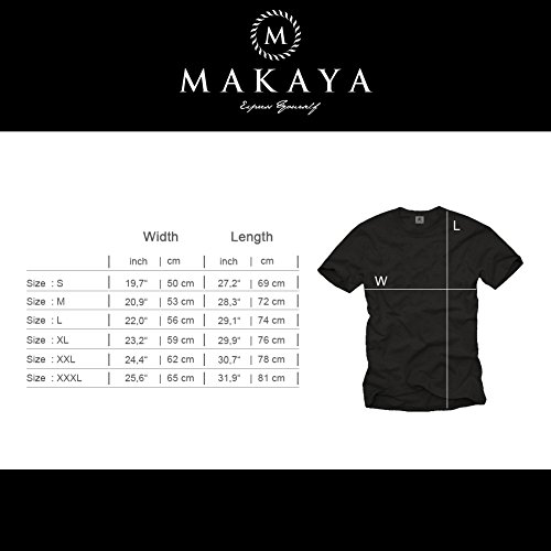 MAKAYA Cool Story Bro T-Shirt Uomo 100% Cotone