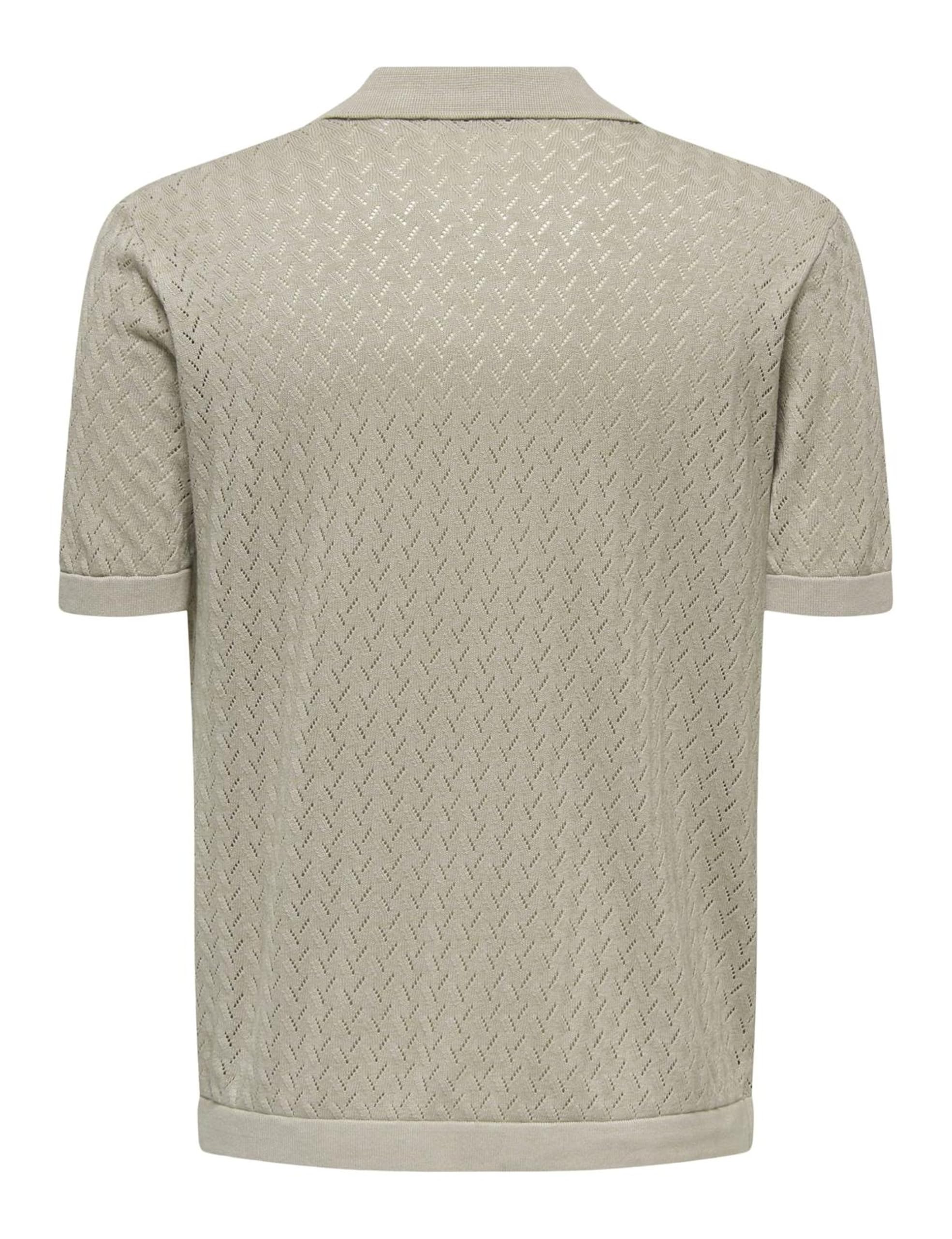 Only & Sons Onssanto Resort Camicia Uomo M Beige Frml