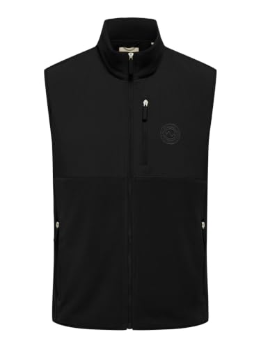 Only & Sons Onschuck Fleece Gilet Uomo M Nero