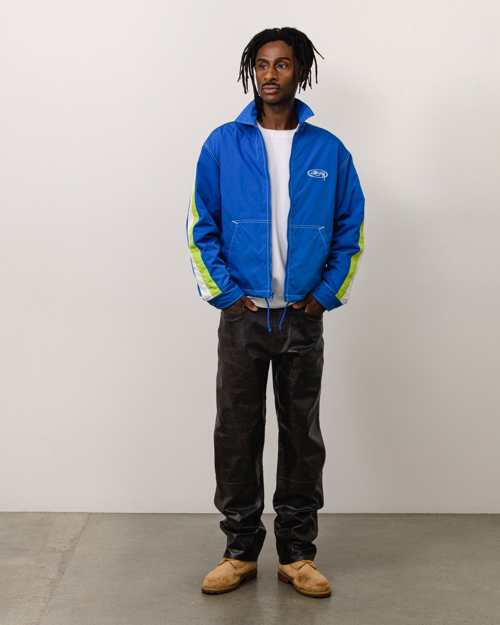 Stussy New Classic Pantalone Pelle Marrone