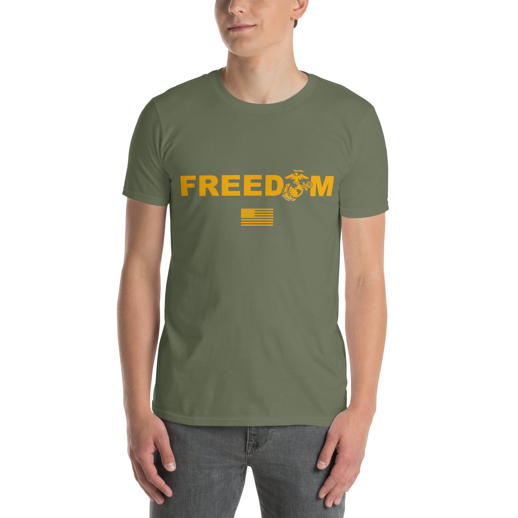 7.62 Design USMC Freedom T-Shirt Cotone Uomo Marines