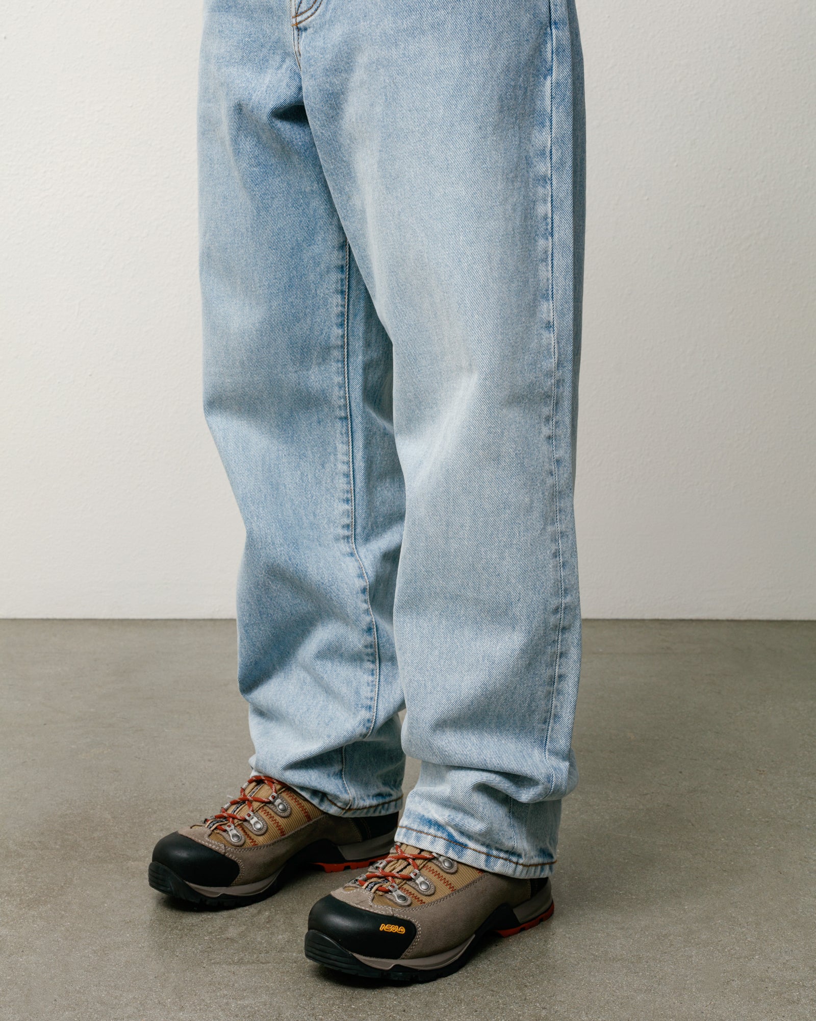 Stussy Big Ol Jean Denim Indigo Lavaggio Chiaro