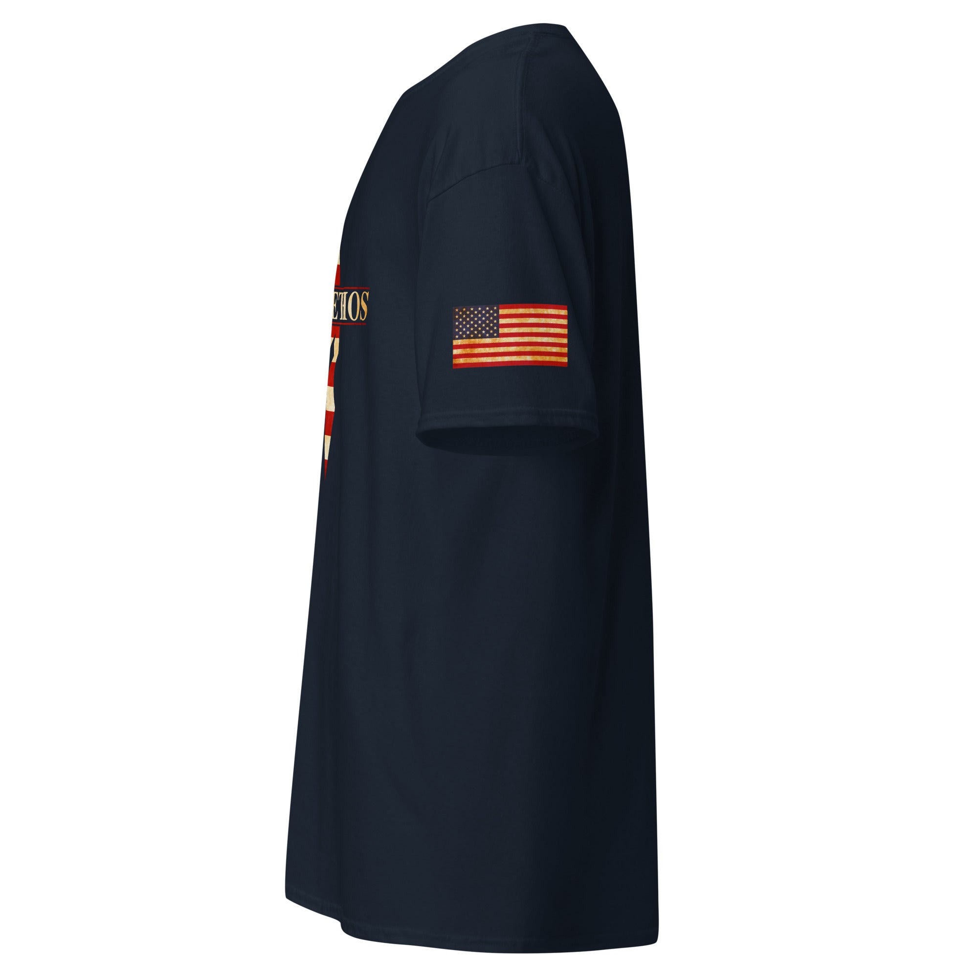7.62 Design American Warrior Ethos T-Shirt Uomo Nera Cotone