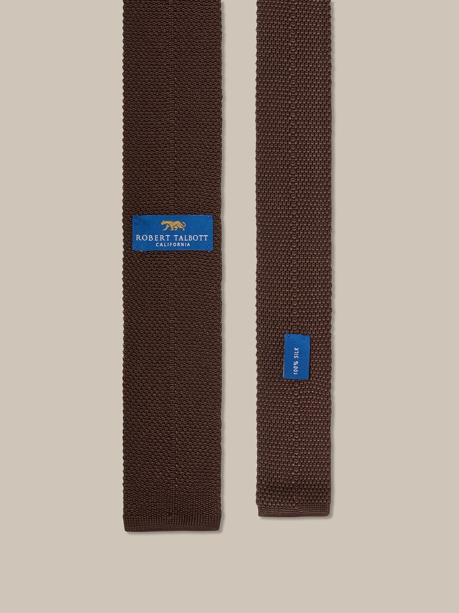 Robert Talbott Redford Cravatta Knit Seta Bruno REG