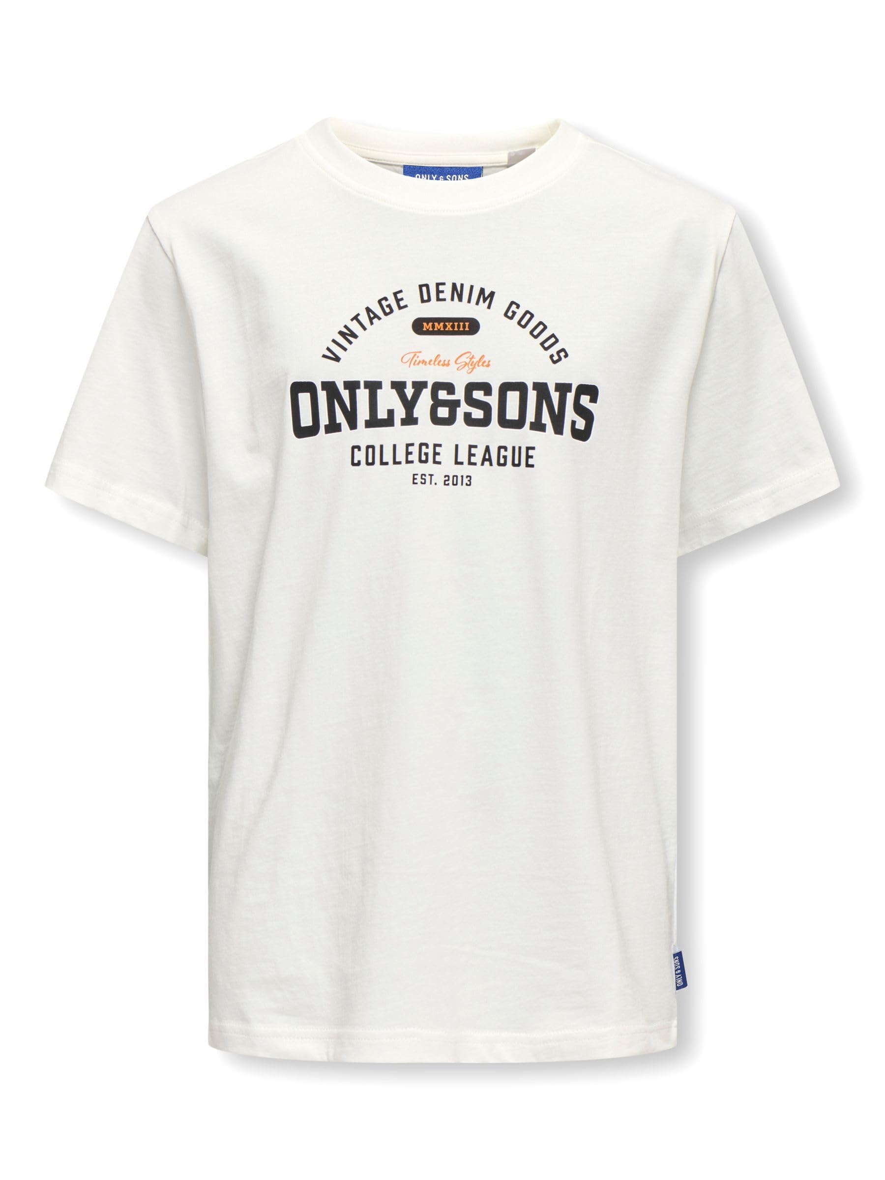 ONLY & SONS Osjlenny Life T-shirt Ballerino cotone ragazzo