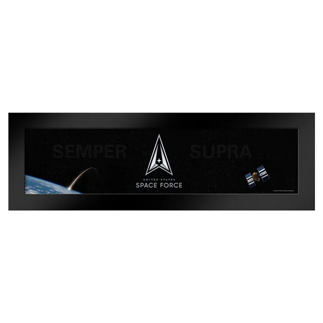 7.62 Design Space Force Logo Stampa Incorniciata 90x29 cm