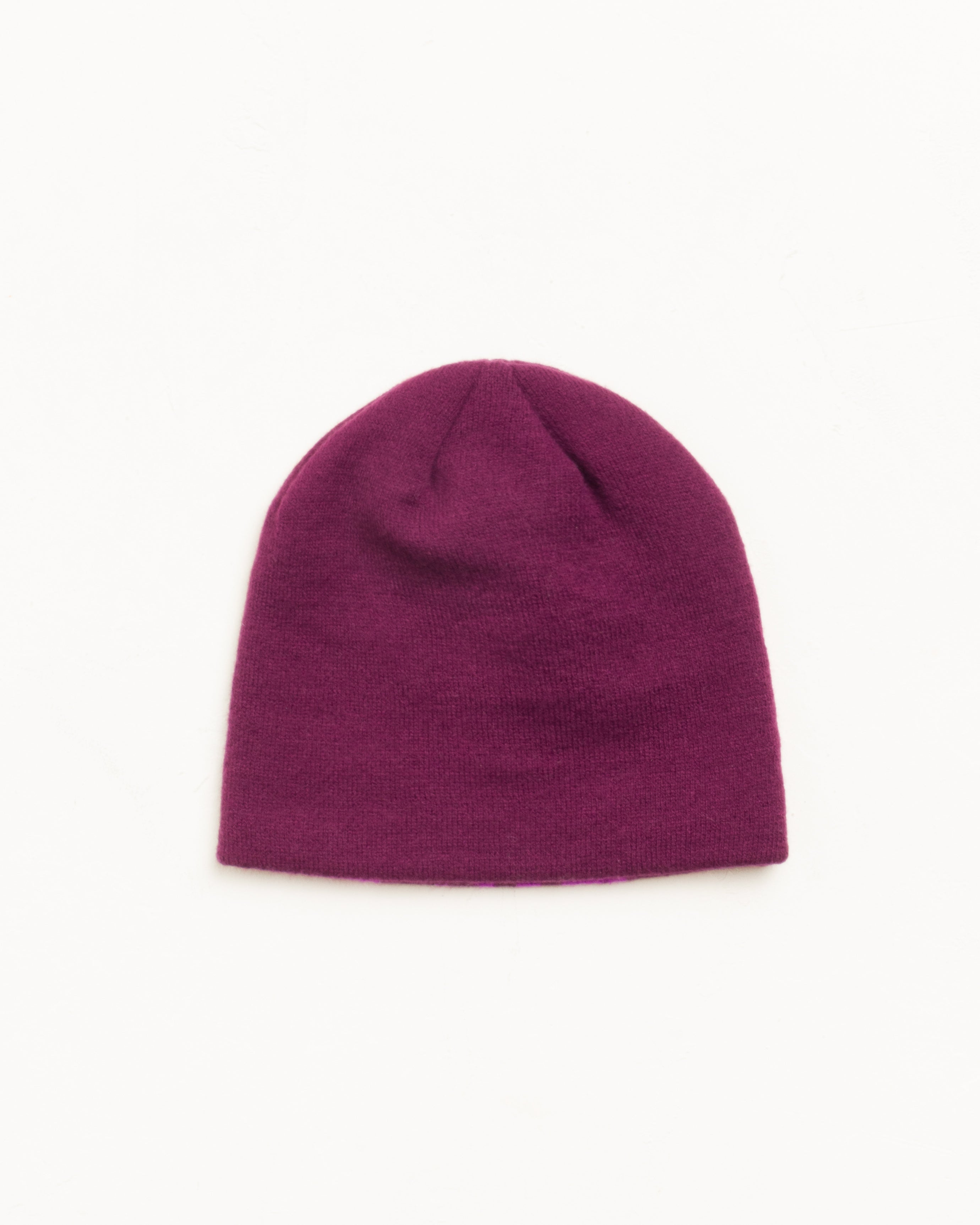 Stussy Skullcap Basic berretto prugna acrilico