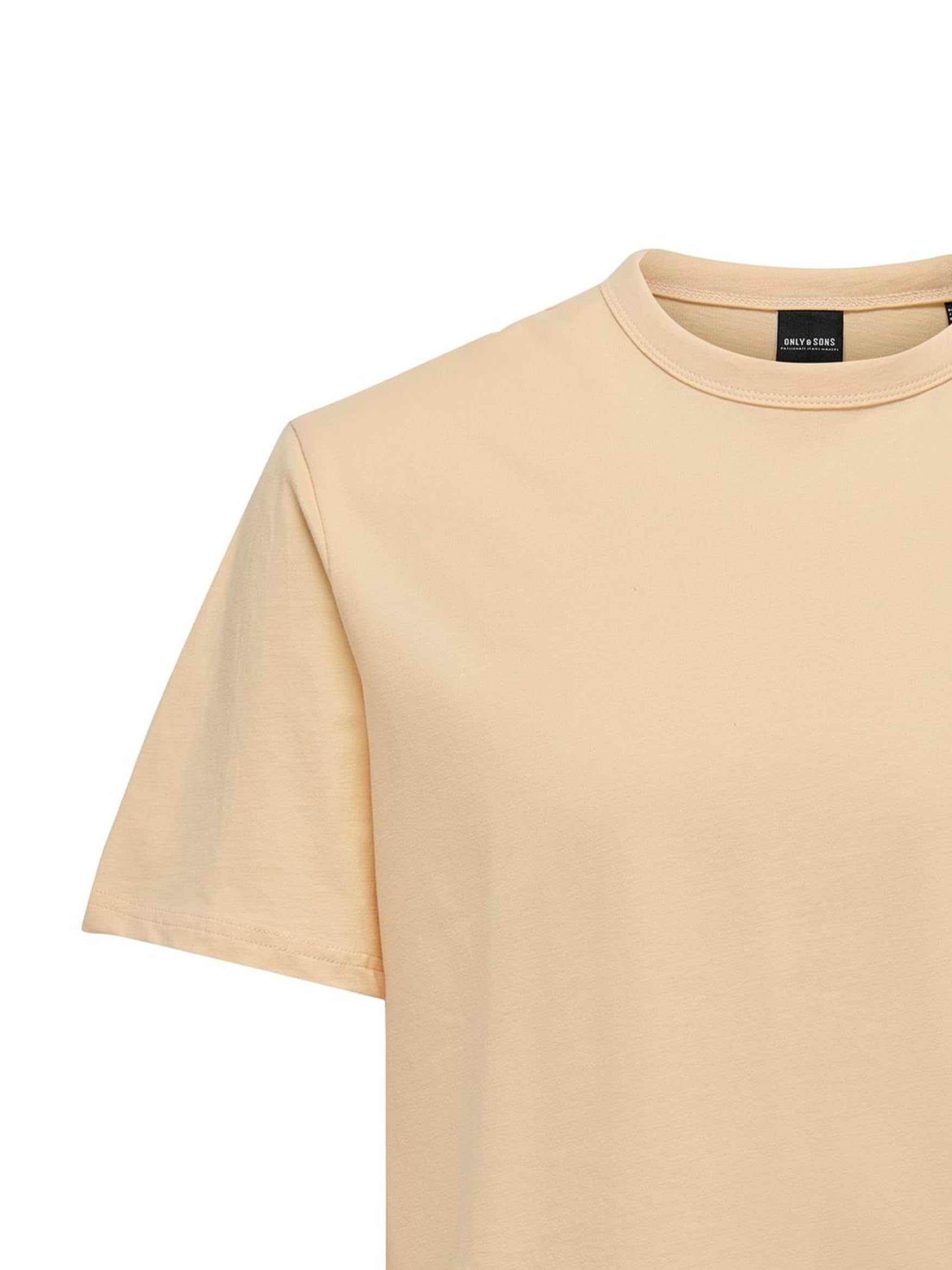 ONLY & SONS Onssmart T-shirt uomo L gialla cotone